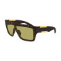 Bottega Veneta Women's Designer Shield Sunglasses BV1451S002 Yellow Lenses (front view) img