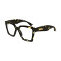 Bottega Veneta Women's Designer Square Eyeglasses BV1458O002 Clear Demo Lens (front view) img
