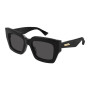 Bottega Veneta Women's Designer Square RX-Sunglasses BV1212S001 (front view) img