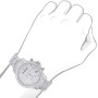 Bust Down Luxurman Raptor Men's Diamond Watch 4 Carat on the body img