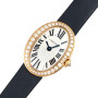 Cartier Baignoire 18K Gold Diamond Watch | Swiss-Quartz | 1ct | Off White Dial (front view) img