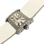 Cartier Divan Women's Diamond Watch | 31mm | Quartz | 1.49ct | Cream Dial (front view) img