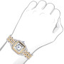 Cartier La Panthere 18K Gold and Stainless Steel Women's Watch 22mm ~1.2ct on the body img