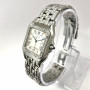 Cartier La Panthere Stainless Steel Women's Diamond Watch 29mm 3.42ct (front view) img