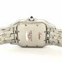Cartier La Panthere Stainless Steel Women's Diamond Watch 29mm 3.42ct (front view) img