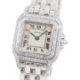 Cartier Panthere 18K Gold Women's Diamond Watch 23mm ~1ct (front view) img