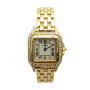 Cartier Panthere 18K Yellow Gold Women's Watch 23mm 0.70ct (front view) img