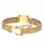 Cartier Panthere Art Deco Mini 18K Yellow Gold Women's Diamond Watch 20mm ~1.15ct (front view) img