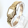 Cartier Panthere Women's 18K Gold Diamond Watch | 23mm | Quartz | 0.4ct | Cream Dial (front view) img