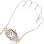Size demonstration - Cartier Panthere Women's 18K Gold Diamond Watch | 27mm | Quartz | 0.5ct | White Dial near the ruler img