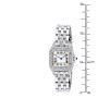 Size demonstration - Cartier Panthere Women's Diamond Watch | 23mm | 1320| Quartz | 1.5ct | White Dial near the ruler img