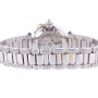 Cartier Pasha Stainless Steel Men's Diamond Watch 38mm 7.3ct Automatic Movement (front view) img