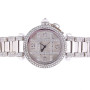 Cartier Pasha Stainless Steel Men's Diamond Watch 38mm 7.3ct Automatic Movement (front view) img