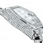 Cartier Roadster Stainless Steel Men's Diamond Watch 42mm ~5ct Automatic Movement (front view) img