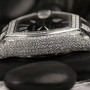 Cartier Roadster Stainless Steel Men's Diamond Watch 42mm ~7ct Automatic Movement (front view) img