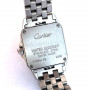 Cartier Santos Demoiselle Stainless Steel Women's Diamond Watch 20mm ~6ct (front view) img