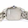 Cartier Santos Demoiselle Stainless Steel Women's Diamond Watch 26mm 1.77ct (front view) img