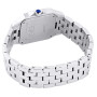 Back view of the Cartier Santos Demoiselle Stainless Steel Women's Diamond Watch 26mm 1.77ct img