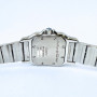 Cartier Santos Galbee 18K Gold and Stainless Steel Diamond Women's Watch 24mm 0.54ct (front view) img