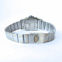 Cartier Santos Galbee 18K Gold and Stainless Steel Diamond Women's Watch 24mm 0.54ct (front view) img