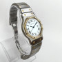 Cartier Santos Octagon 18K Gold and Stainless Steel Diamond Women's Watch 31mm ~0.50ct Automatic Movement (front view) img