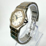 Cartier Santos Octagon Women's 18K Gold Diamond Watch | 31mm | Quartz | 0.38ct | Cream Dial (front view) img