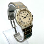 Cartier Santos Octagon Women's 18K Gold Diamond Watch | 31mm | Quartz | 0.38ct | Cream Dial (front view) img
