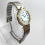 Cartier Santos Ronde 18K Gold and Stainless Steel Diamond Women's Watch 32mm 0.38ct (front view) img