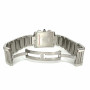 Cartier Tank Francaise Stainless Steel Women's Diamond Watch 28mm ~1ct (front view) img