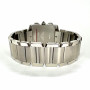 Cartier Tank Francaise Stainless Steel Women's Diamond Watch 28mm ~1ct (front view) img