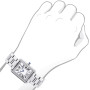 Cartier Tank Solo Stainless Steel Diamond Women's Watch 24mm 0.63ct on the body img