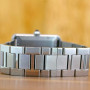 Cartier Tank Solo Stainless Steel Women's Diamond Watch 31mm ~1ct Automatic Movement (front view) img