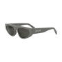 Celine Women's Designer Geometric RX-Sunglasses CL40315U93A Smoke Lenses (front view) img