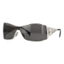 Celine Women's Designer Shield Sunglasses CL40283U16A Grey Lenses (front view) img