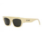 Celine Women's Designer Square RX-Sunglasses CL40197U39A Smoke Lenses (front view) img