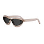 Dior Women's Designer Shield Sunglasses DIORMETEORB1I40A0 Smoke Lenses (front view) img