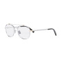 Dior Women's Designer Square Eyeglasses CDDIAMONDOR2U54F200 Clear Demo Lens (front view) img