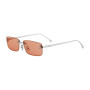 Fendi Women's Designer Rectangle RX-Sunglasses FE4172US16J Red Lenses (front view) img