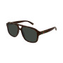 Gucci Men's Designer Aviator RX-Sunglasses GG1856S002 Green Lenses (front view) img
