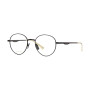 Gucci Men's Designer Round Eyeglasses GG0337O002 Clear Demo Lenses (front view) img