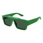 Gucci Men's Designer Square RX-Sunglasses GG1460S007 Green Lenses (front view) img