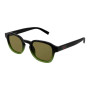 Gucci Men's Designer Square RX-Sunglasses GG2106S003 Green Lenses (front view) img