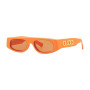 Gucci Women's Designer Geometric RX-Sunglasses GG1771S007 Brown Lenses (front view) img