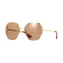 Gucci Women's Designer Geometric Sunglasses GG0818SA002 Brown Lenses (front view) img