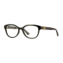 Gucci Women's Designer Square Eyeglasses GG1115O001 Clear Demo Lenses (front view) img