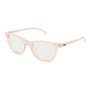 Gucci Women's Designer Square Eyeglasses GG1945O003 Clear Demo Lenses (front view) img