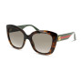 Gucci Women's Designer Square RX-Sunglasses GG0860S001 Brown Gradient Lenses (front view) img