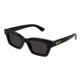 Gucci Women's Designer Square RX-Sunglasses GG1790S001 Grey Lenses (front view) img