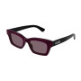 Gucci Women's Designer Square RX-Sunglasses GG1790S003 Lilac Lenses (front view) img
