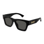 Gucci Women's Designer Square RX-Sunglasses GG1835SA001 Grey Lenses (front view) img